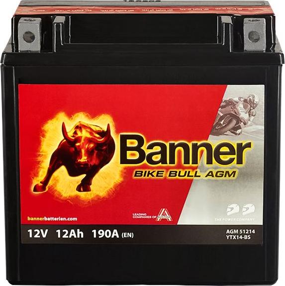 BannerPool 021512140100 - Стартерная аккумуляторная батарея, АКБ autospares.lv