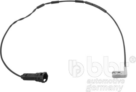 BBR Automotive 006-10-00619 - Сигнализатор, износ тормозных колодок autospares.lv