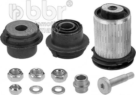 BBR Automotive 001-50-01580 - Сайлентблок, рычаг подвески колеса autospares.lv