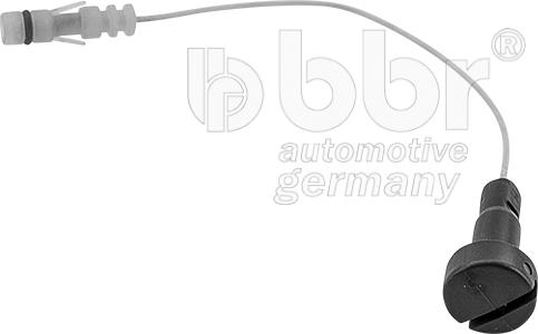 BBR Automotive 001-10-02345 - Сигнализатор, износ тормозных колодок autospares.lv