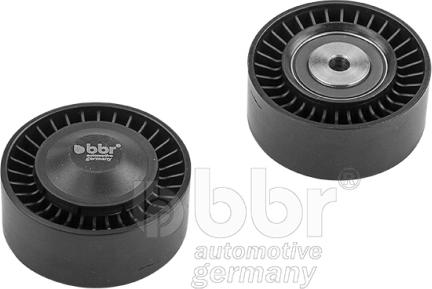 BBR Automotive 001-10-16543 - Ролик, поликлиновый ремень autospares.lv