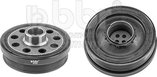 BBR Automotive 001-10-18189 - Шкив коленчатого вала autospares.lv