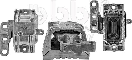 BBR Automotive 001-10-18346 - Подушка, опора, подвеска двигателя autospares.lv