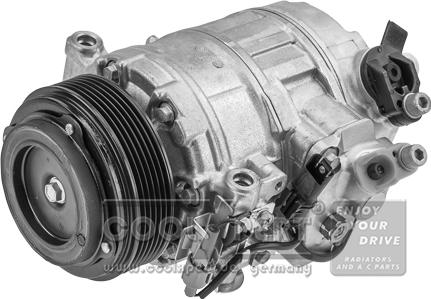 BBR Automotive 001-10-17466 - Компрессор кондиционера autospares.lv