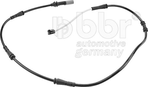 BBR Automotive 001-10-17406 - Сигнализатор, износ тормозных колодок autospares.lv