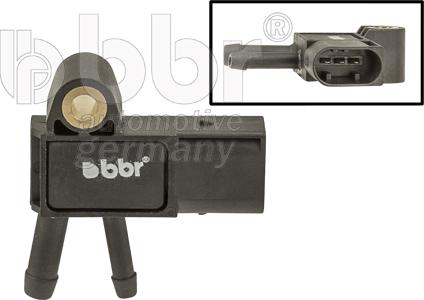 BBR Automotive 001-10-24416 - Датчик, давление выхлопных газов autospares.lv