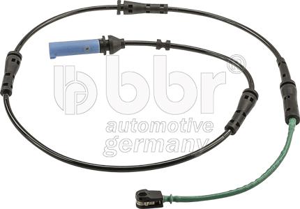 BBR Automotive 001-10-24220 - Сигнализатор, износ тормозных колодок autospares.lv