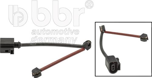 BBR Automotive 001-10-25921 - Сигнализатор, износ тормозных колодок autospares.lv