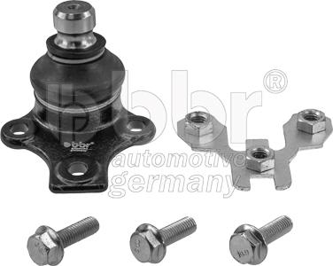 BBR Automotive 001-10-25557 - Шаровая опора, несущий / направляющий шарнир autospares.lv