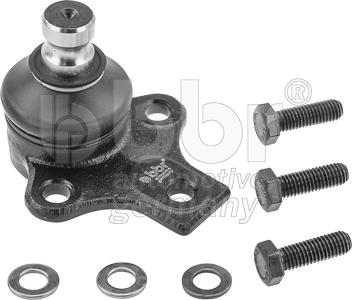 BBR Automotive 001-10-25501 - Шаровая опора, несущий / направляющий шарнир autospares.lv