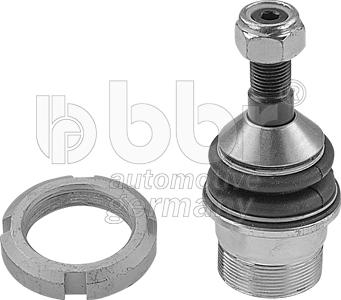 BBR Automotive 001-10-25519 - Шаровая опора, несущий / направляющий шарнир autospares.lv