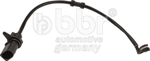 BBR Automotive 001-10-25272 - Сигнализатор, износ тормозных колодок autospares.lv