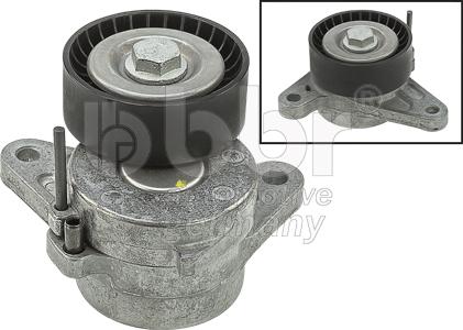 BBR Automotive 001-10-26142 - Натяжитель, поликлиновый ремень autospares.lv