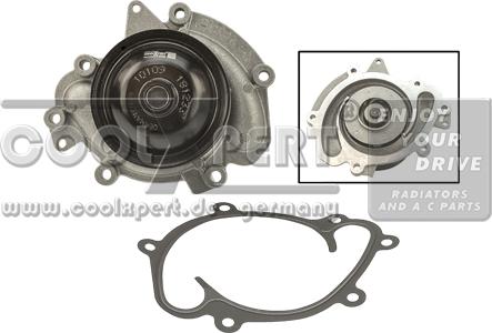 BBR Automotive 001-10-26395 - Водяной насос autospares.lv