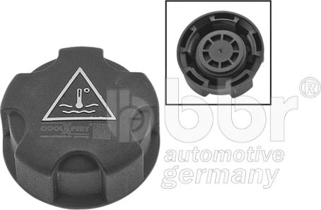 BBR Automotive 001-10-22538 - Крышка, резервуар охлаждающей жидкости autospares.lv