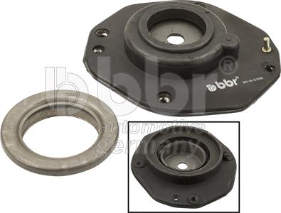 BBR Automotive 001-10-27605 - Опора стойки амортизатора, подушка autospares.lv