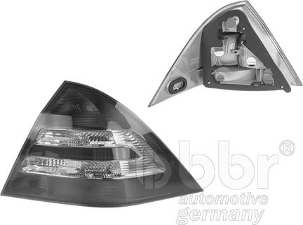 BBR Automotive 001-80-12063 - Задний фонарь autospares.lv