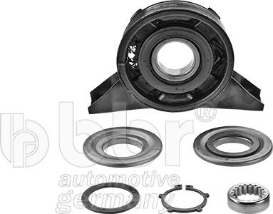 BBR Automotive 001-30-11308 - Подшипник карданного вала, центральная подвеска autospares.lv