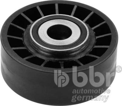 BBR Automotive 001-30-12826 - Ролик, поликлиновый ремень autospares.lv