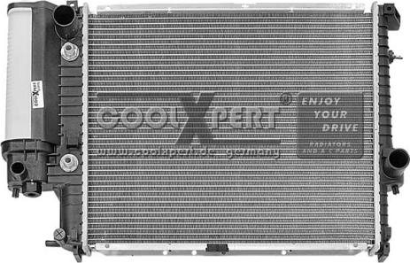 BBR Automotive 003-60-00091 - Радиатор, охлаждение двигателя autospares.lv