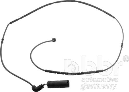 BBR Automotive 003-10-00595 - Сигнализатор, износ тормозных колодок autospares.lv