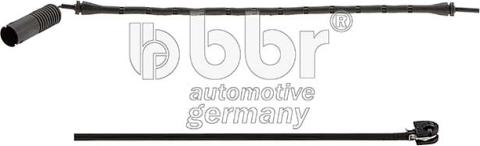 BBR Automotive 003-10-00588 - Сигнализатор, износ тормозных колодок autospares.lv