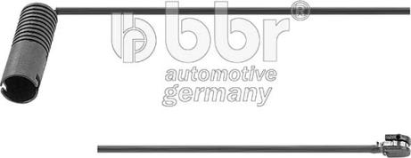 BBR Automotive 003-10-00608 - Сигнализатор, износ тормозных колодок autospares.lv