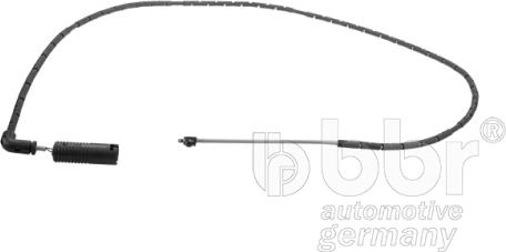 BBR Automotive 003-10-00610 - Сигнализатор, износ тормозных колодок autospares.lv