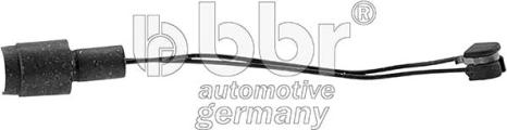 BBR Automotive 003-10-00611 - Сигнализатор, износ тормозных колодок autospares.lv