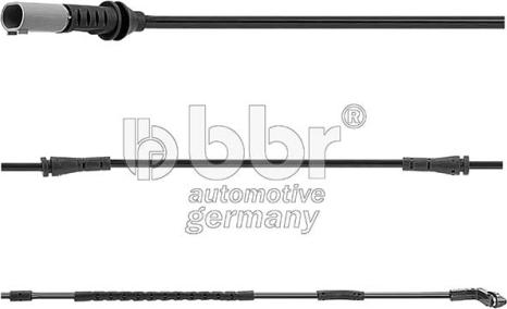 BBR Automotive 003-10-15869 - Сигнализатор, износ тормозных колодок autospares.lv