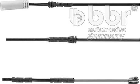 BBR Automotive 003-10-15395 - Сигнализатор, износ тормозных колодок autospares.lv