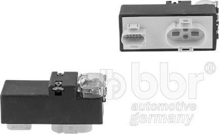 BBR Automotive 002-40-01924 - Реле, продольный наклон шкворня вентилятора autospares.lv