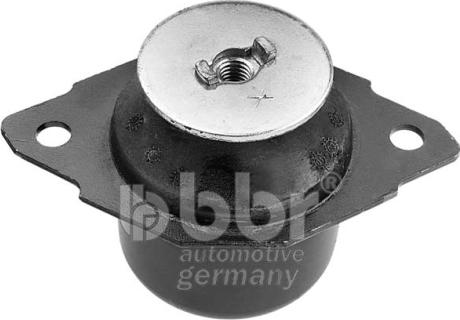 BBR Automotive 002-50-00484 - Подушка, опора, подвеска двигателя autospares.lv