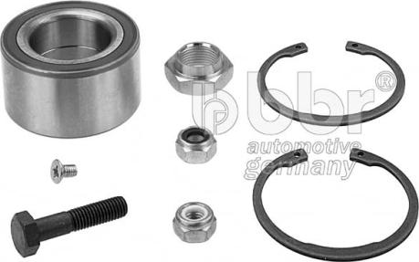 BBR Automotive 002-51-14419 - Подшипник ступицы колеса, комплект autospares.lv