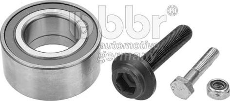 BBR Automotive 002-51-10386 - Подшипник ступицы колеса, комплект autospares.lv