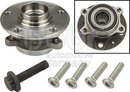 BBR Automotive 002-51-10706 - Подшипник ступицы колеса, комплект autospares.lv