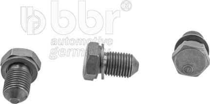 BBR Automotive 002-30-11457 - Резьбовая пробка, масляный поддон autospares.lv