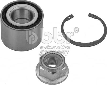 BBR Automotive 029-51-13468 - Подшипник ступицы колеса, комплект autospares.lv