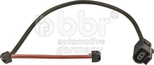 BBR Automotive 028-10-00625 - Сигнализатор, износ тормозных колодок autospares.lv