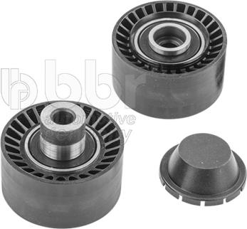 BBR Automotive 027-30-15647 - Ролик, поликлиновый ремень autospares.lv