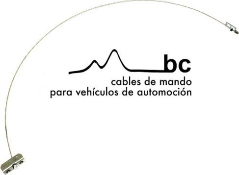 Beca Cables 407002 - Тросик, cтояночный тормоз autospares.lv