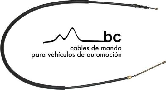 Beca Cables 604001 - Тросик, cтояночный тормоз autospares.lv