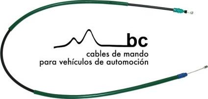 Beca Cables 617026 - Тросик, cтояночный тормоз autospares.lv
