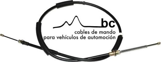 Beca Cables 303005 - Тросик, cтояночный тормоз autospares.lv