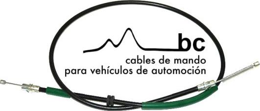 Beca Cables 303003 - Тросик, cтояночный тормоз autospares.lv