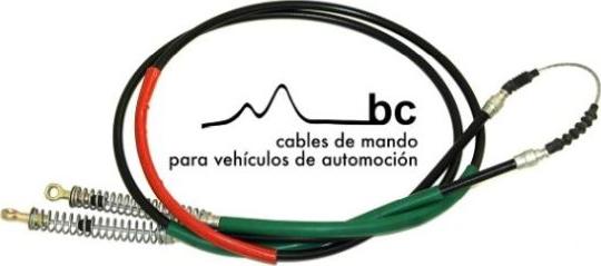 Beca Cables 205001 - Тросик, cтояночный тормоз autospares.lv