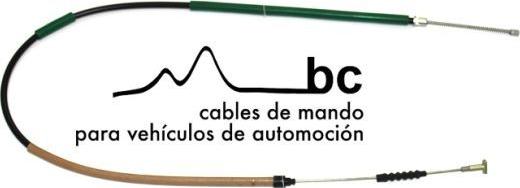 Beca Cables 206003 - Тросик, cтояночный тормоз autospares.lv