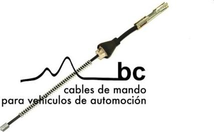 Beca Cables 2001487 - Тросик, cтояночный тормоз autospares.lv