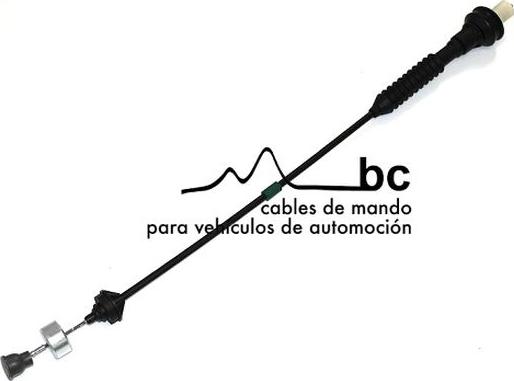 Beca Cables 2001058 - Трос, управление сцеплением autospares.lv