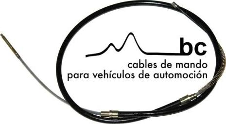 Beca Cables 2001351 - Тросик, cтояночный тормоз autospares.lv